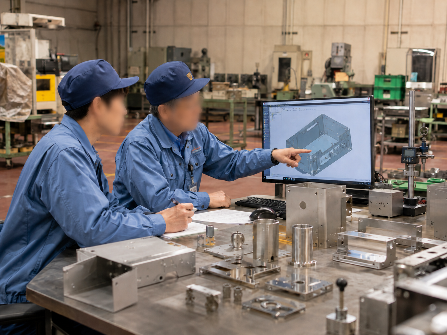 CADを使った加工方法と製品設計の検討